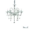 Ikona: AKCE Ideal Lux CANALETTO SP6 TRASPARENTE úsporné stropní závěsné svítidlo N16