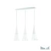 Ikona: AKCE Ideal Lux CONO SB3 BIANCO úsporné moderní stropní závěsné bílé svítidlo N16
