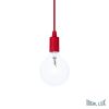 Ikona: AKCE Ideal Lux EDISON SP1 ROSSO halogenové stropní závěsné svítidlo N16