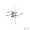 Ikona: AKCE Ideal Lux CROSS LED PL8 LED nástěnné/stropní přisazené svítidlo N16
