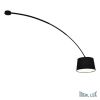 Ikona: AKCE Ideal Lux DORSALE PL1 NERO úsporná stropní černá lampa N16