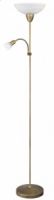 Ikona: 4019 PEARL classic Lampa stojací bílo-bronzová Rabalux