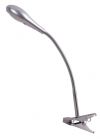 Ikona: 4277 NOVINKA 2013 Brian LED stříbrná stolní lampa na klip Rabalux
