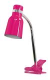Ikona: 4296 COLOR Stolní lampa se skřipcem růžová Rabalux 