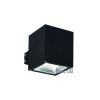 Ikona: AKCE Ideal Lux SNIF AP1 SQUARE NERO halogenové černé nástěnné svítidlo N16