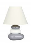 Ikona: 4948 SALEM Stolní lampa bílo-šedá Rabalux