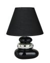 Ikona: 4950 SALEM Stolní lampa černo-stříbrná Rabalux