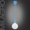 Ikona: AKCE MILAGRO BUBBLE BLUE EKO0457 LED stropní závěsné svítidlo modré new15