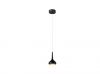 Ikona: AKCE FARO LED Závěsné designové vysoce úsporné svítidlo, lustr, černá/zlatá 8W 64153 TEMPO N16