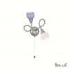Ikona: AKCE Ideal Lux TENDER AP2 COLOR úsporné nástěnné svítidlo N15