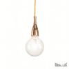 Ikona: AKCE Ideal Lux MINIMAL SP1 ORO úsporné stropní závěsné svítidlo N15