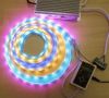 Ikona: Vodotěsná digitální LED páska, 160/5/5 RGB, PE